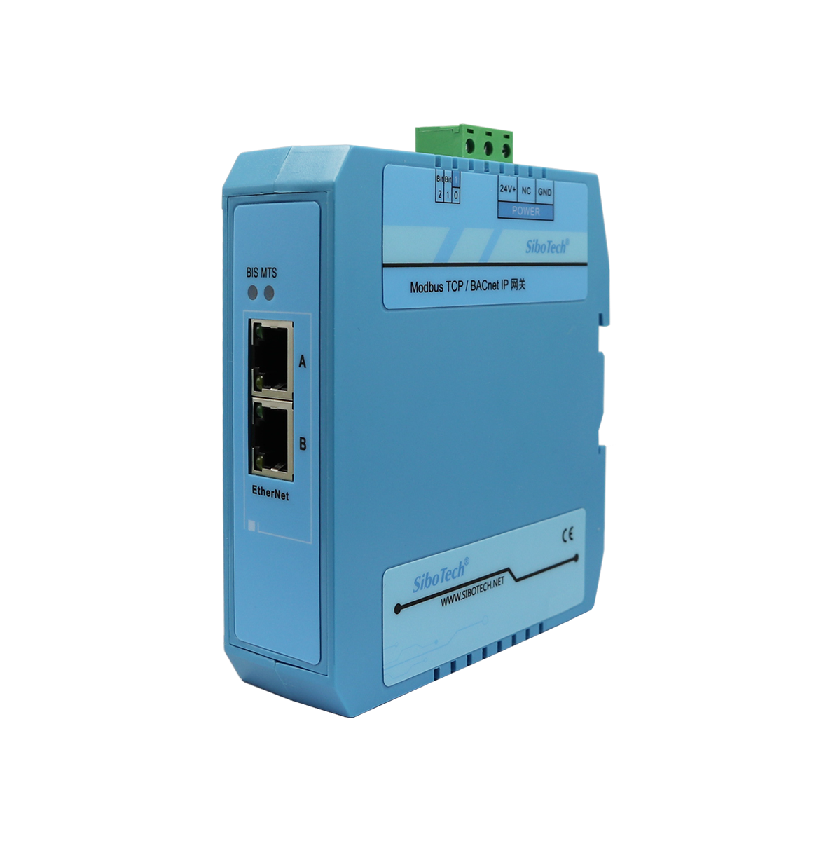 Modbus TCP/BACnet IP 網關 BMT-370