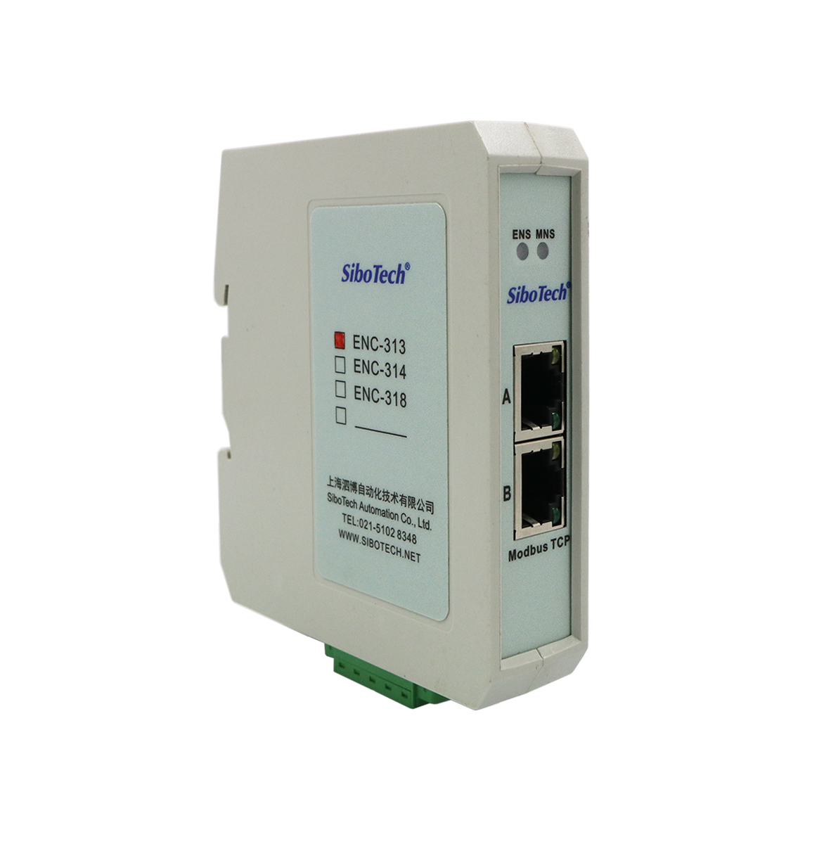 DeviceNet/Modbus TCP網關 ENC-313