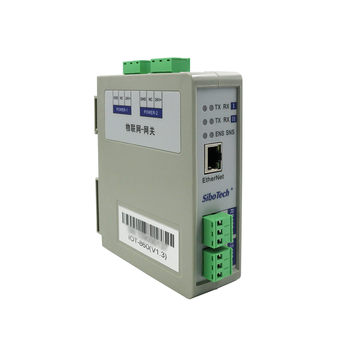 Modbus RTU /Modbus TCP 轉 IoT 網關 IOT-860