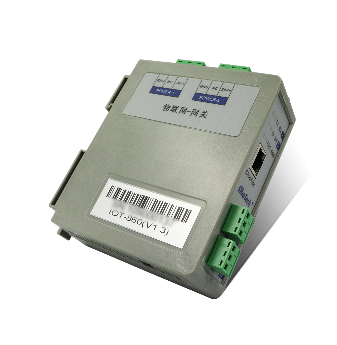 Modbus RTU /Modbus TCP 轉 IoT 網關 IOT-860