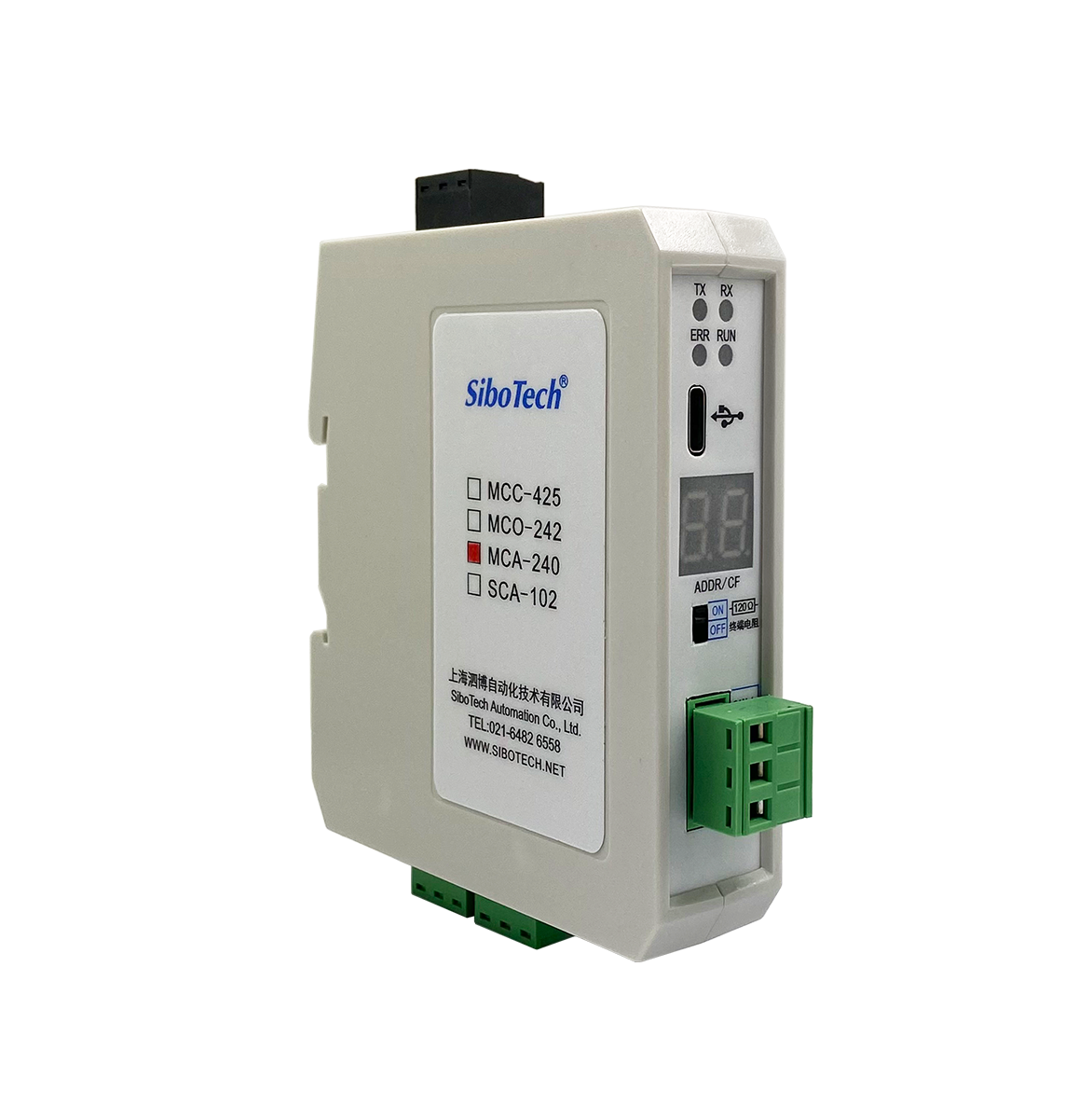 Modbus/CAN網關 MCA-240