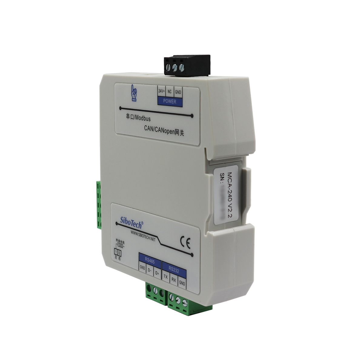 Modbus/CAN網關 MCA-240 V2.2