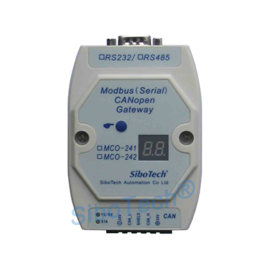 Modbus/CANopen網關 MCO-241 ( 臥式 )