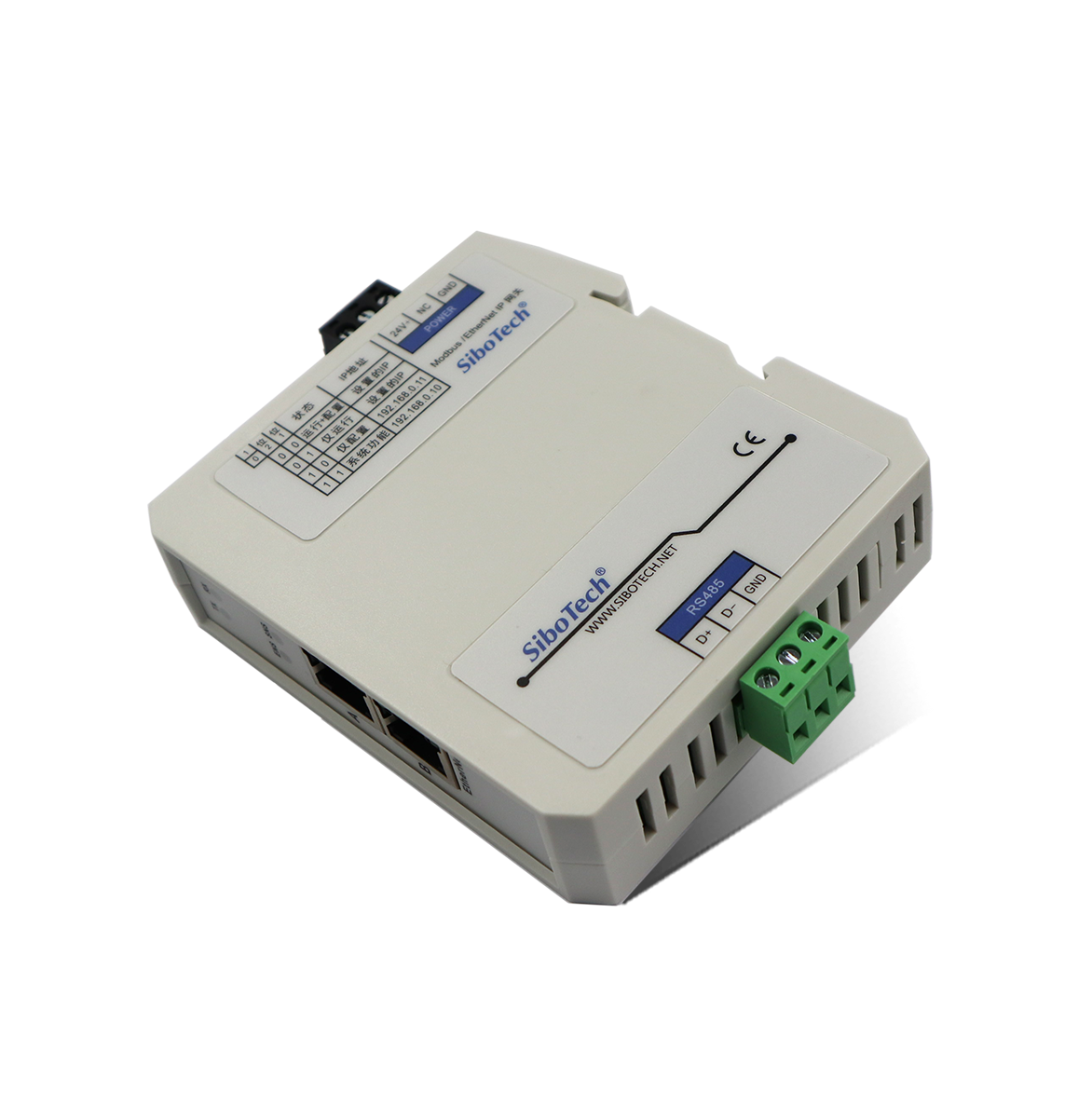 EtherNet/IP （雙網口）/串口 網關 MEC-325 V3.5