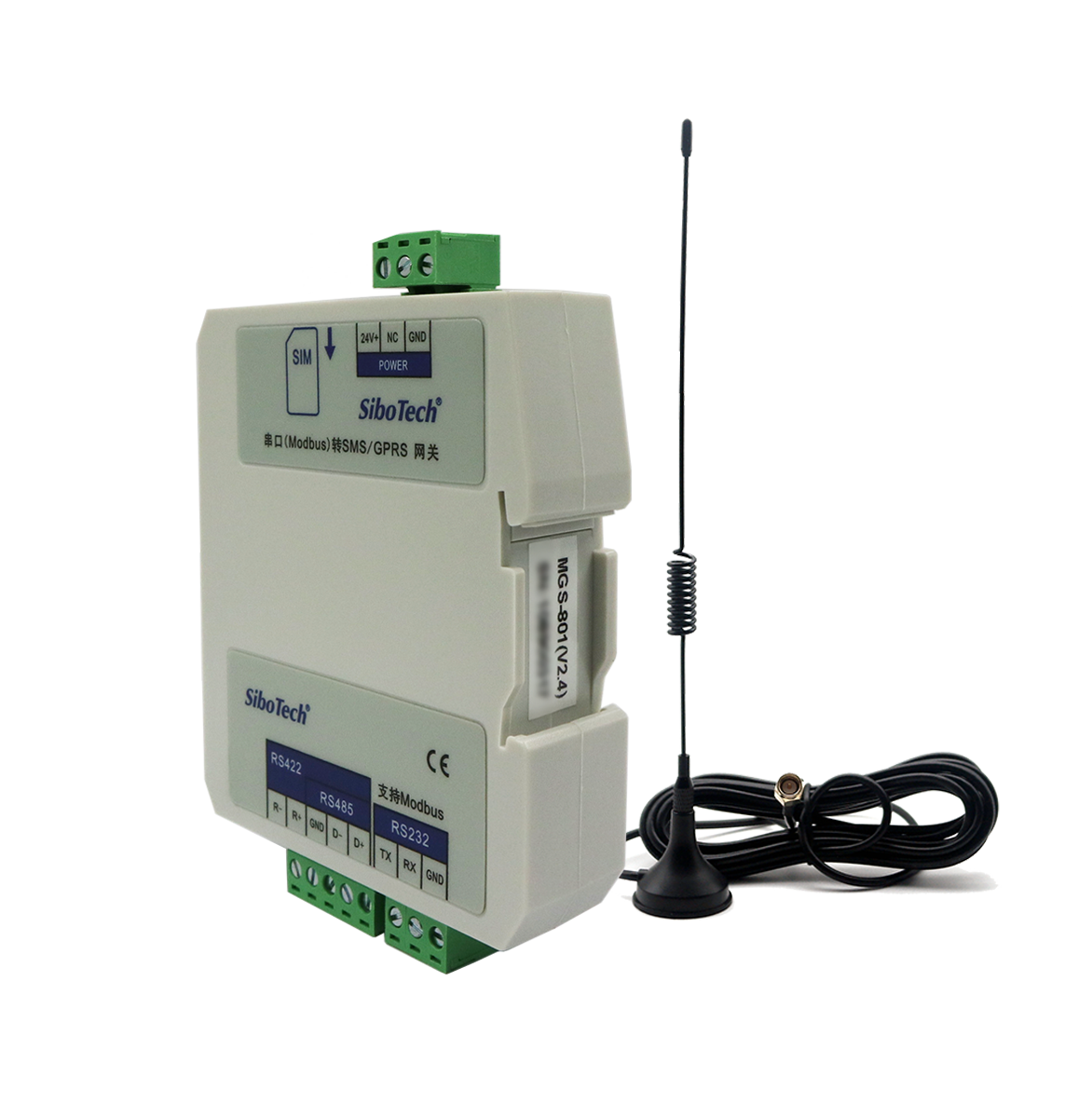 串口（Modbus）轉SMS/GPRS網關 MGS-801