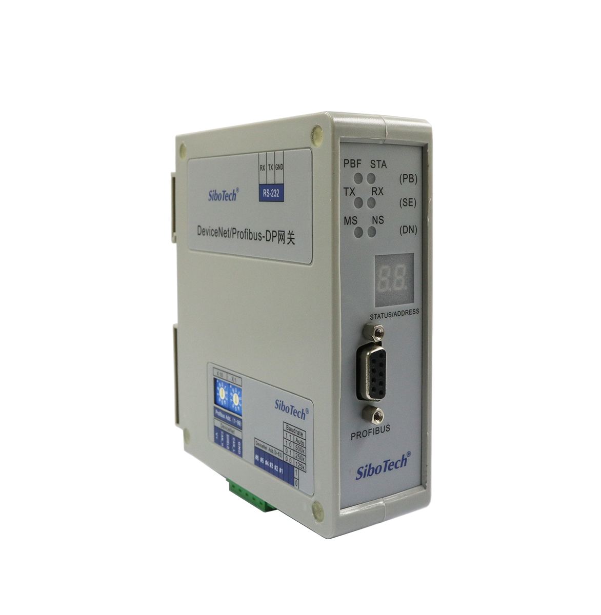 DeviceNet（從）/PROFIBUS DP（從）網關 PD-100S