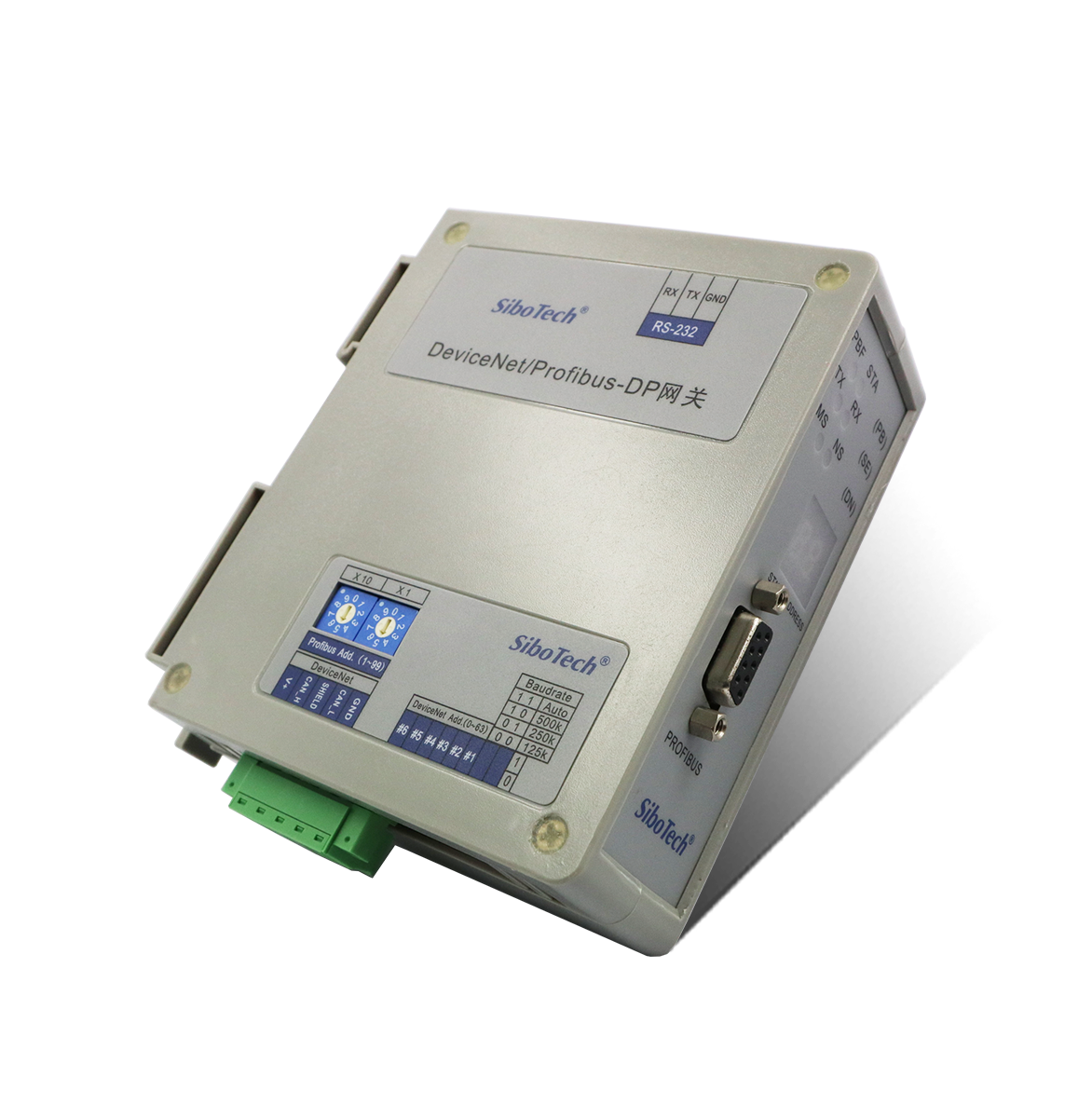 DeviceNet（從）/PROFIBUS DP（從）網關 PD-100S